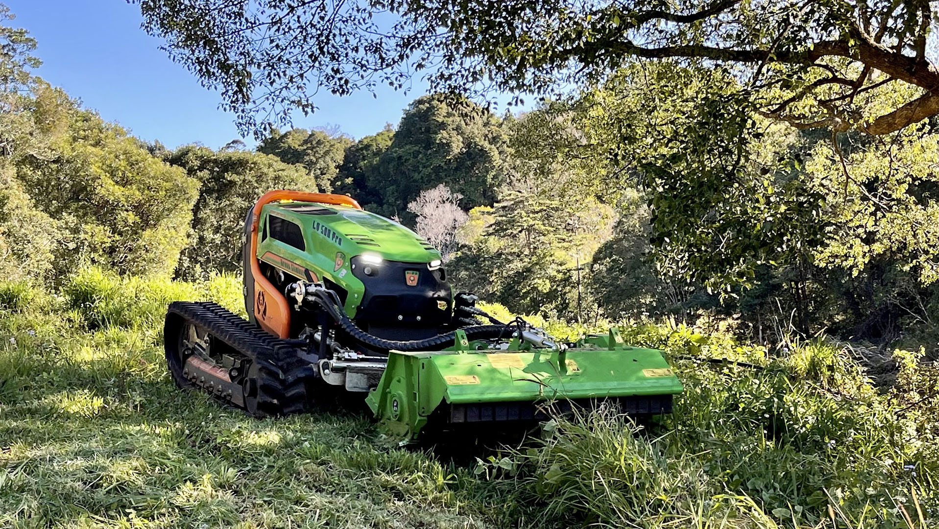 Slope Mowing And Slashing Offers A Unique Solution